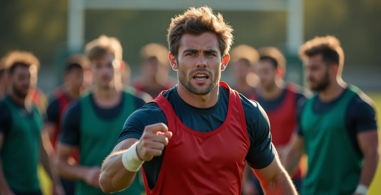 Formation offensive en pods avec joueurs positionnés en cellules flexibles sur le terrain