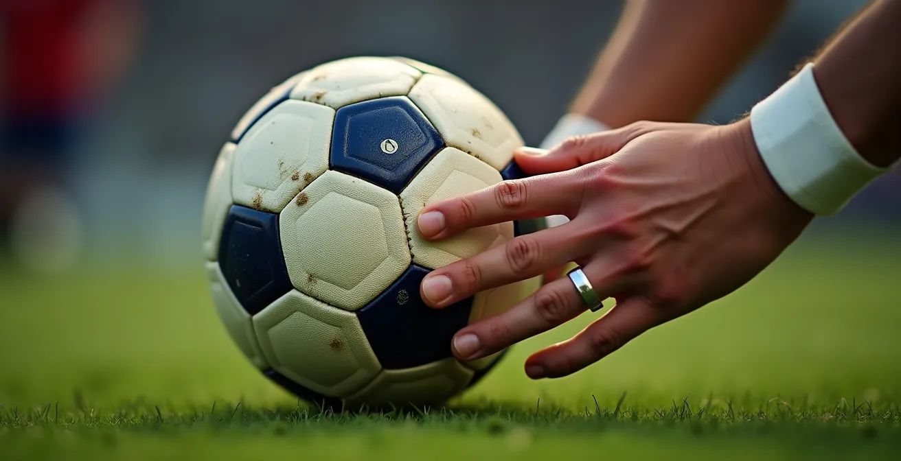 Joueur de rugby exécutant un offload en plein contact avec un défenseur
